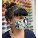 BODYBAG - Face Mask Flower Grafitti -