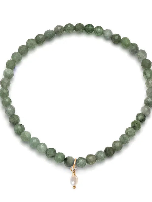 Social Mini Bracelet Green Apatite-Leah Alexandra-Sattva Boutique