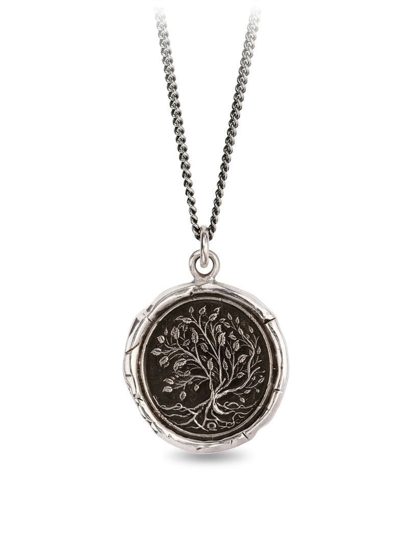Tree of Life Necklace Silver-Pyrrha-Sattva Boutique