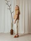 Cotton Chambray Blouse-Indi & Cold-Sattva Boutique